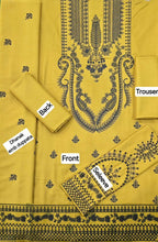 BAROQUE FABRIC DHANAK DHANAK EMB 3pc