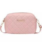 Chic Girl's PU Leather Embroidered Shoulder Bag