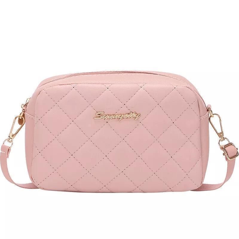 Chic Girl's PU Leather Embroidered Shoulder Bag